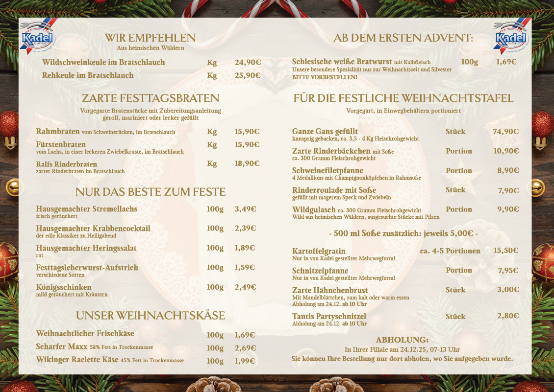 Weihnachtsflyer 2025